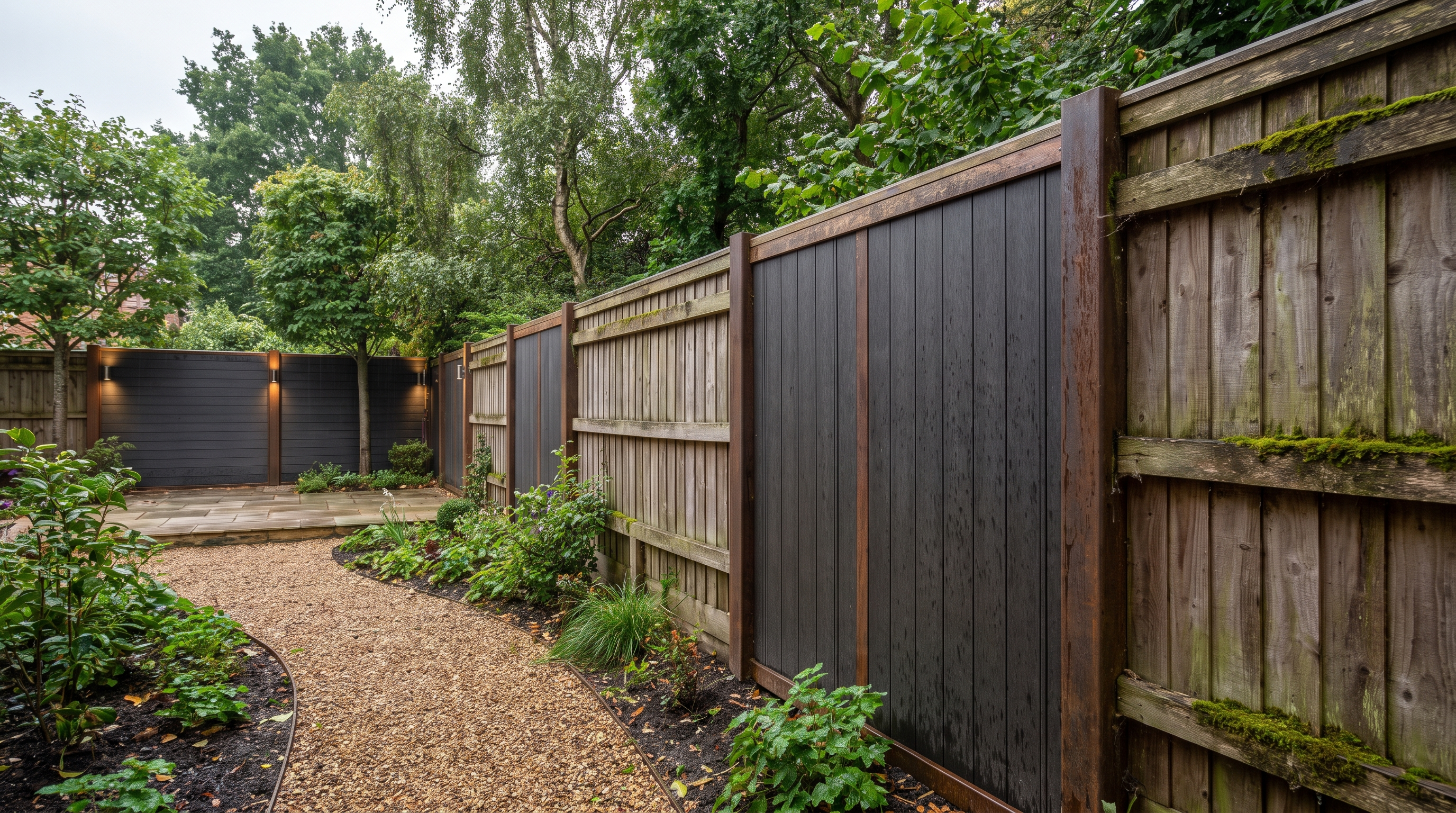 Wide view of the Bishop's Stortford, Hertfordshire installation