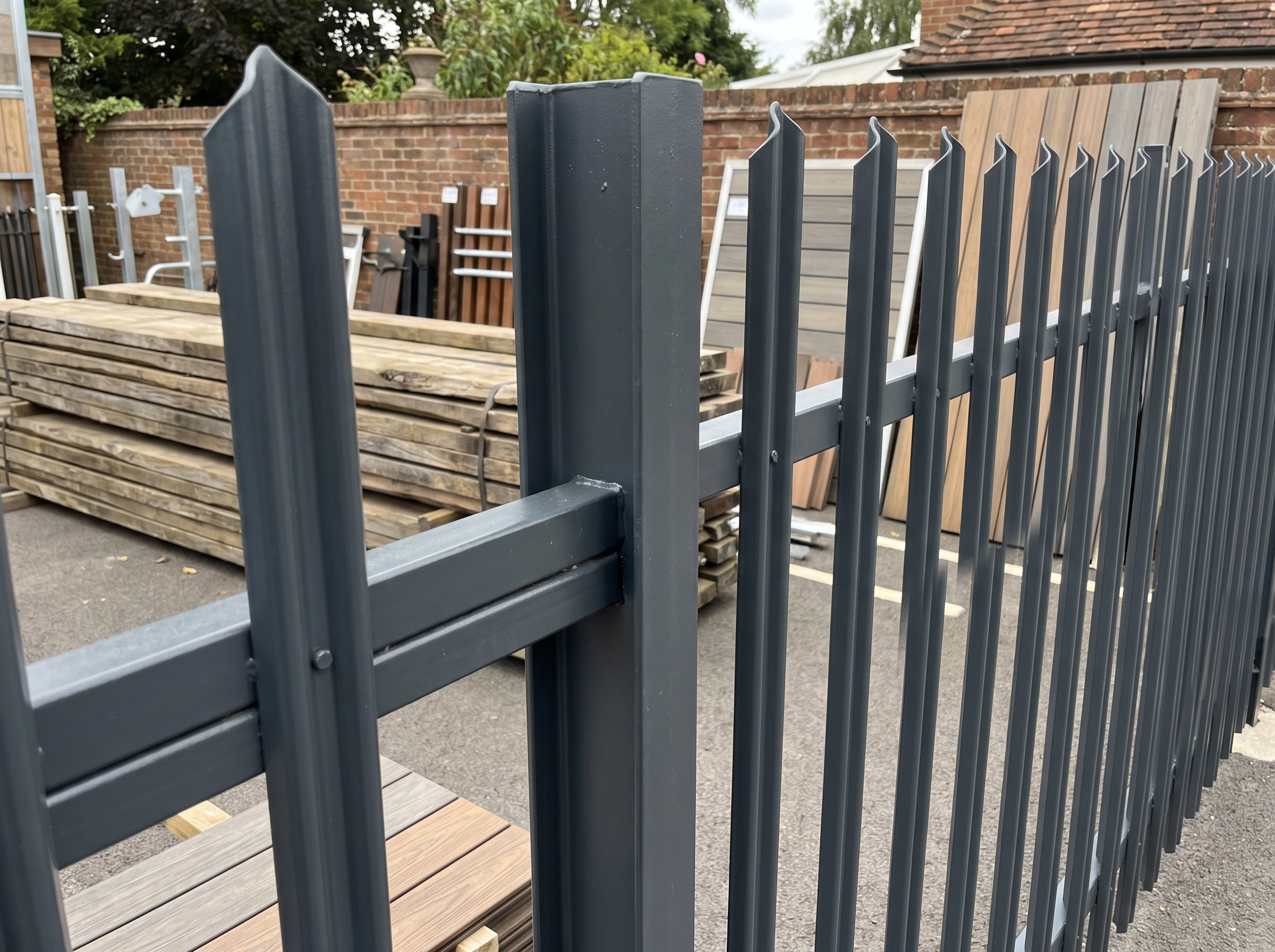 Material detail of the Stevenage, Hertfordshire security